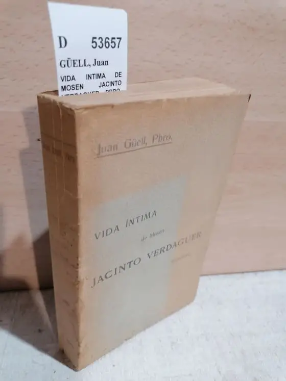 VIDA INTIMA DE MOSEN JACINTO VERDAGUER, PBRO. por Mosen —, Pbro.