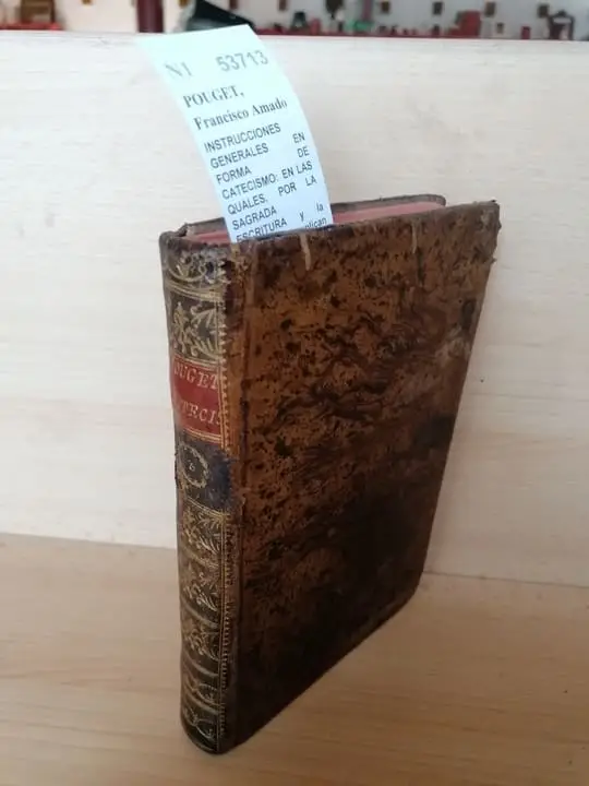 INSTRUCCIONES GENERALES EN FORMA DE CATECISMO: EN LAS QUALES, POR LA SAGRADA ESCRITURA y la Tradicion, se explican en compendio la Historia y los Dogmas de la Religion, la Moral Christiana, los Sacramentos, la Oracion, las ceremonias y usos de la Iglesia. … Por el P. — … TOMO III.