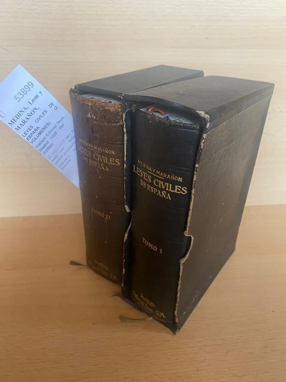 LEYES CIVILES DE ESPAÑA (2 VOLUMENES)