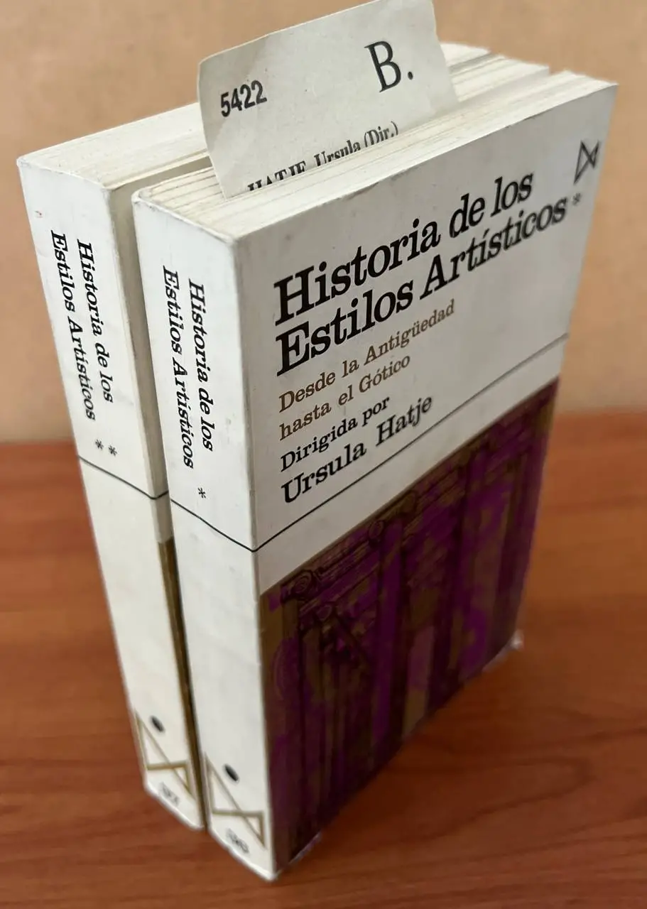 Historia de los Estilos Artísticos.  (DOS VOLUMENES)