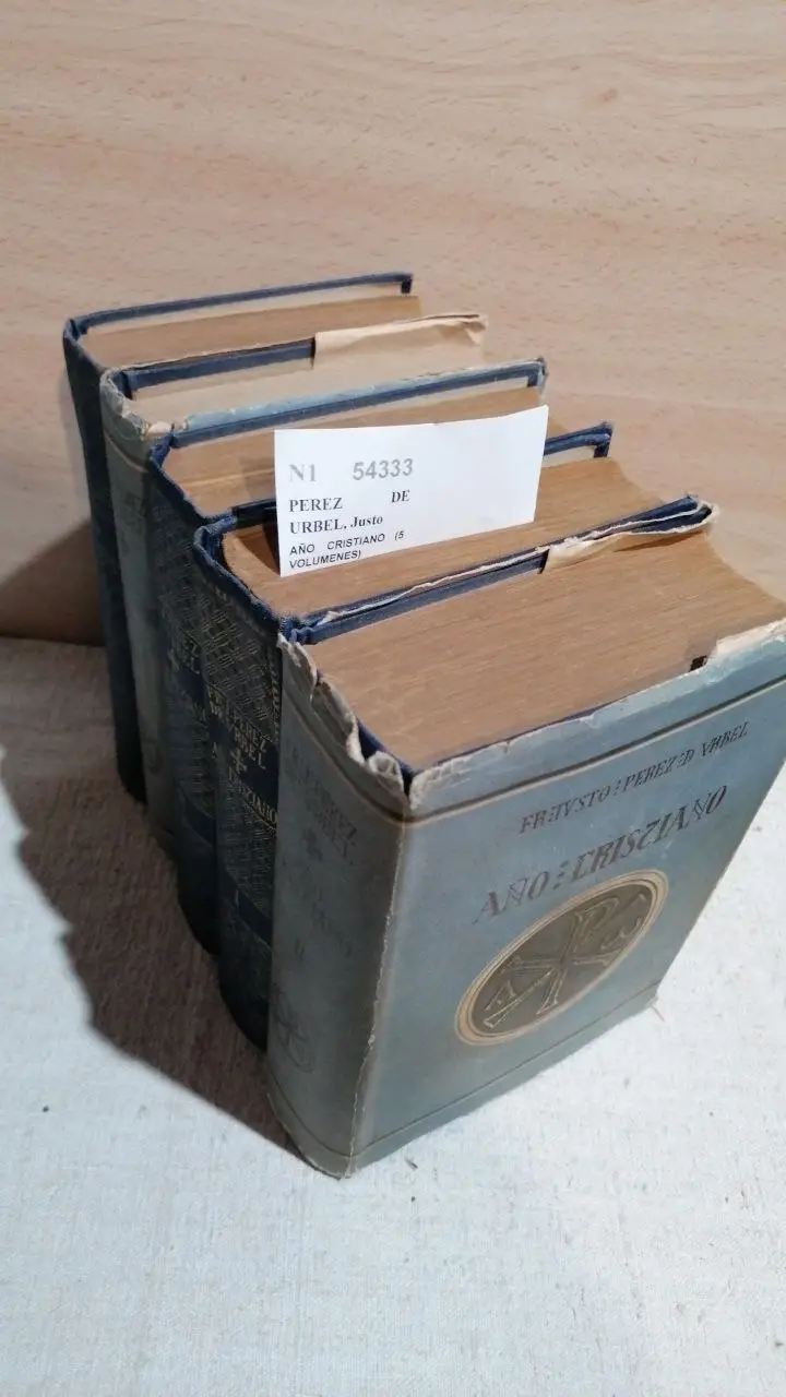 AÑO CRISTIANO (5 VOLUMENES)