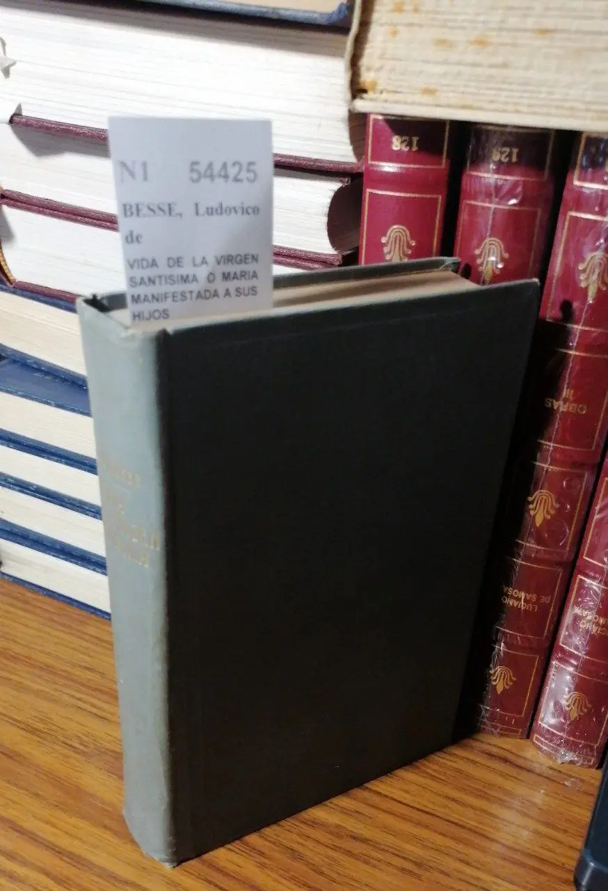 VIDA DE LA VIRGEN SANTISIMA O MARIA MANIFESTADA A SUS HIJOS