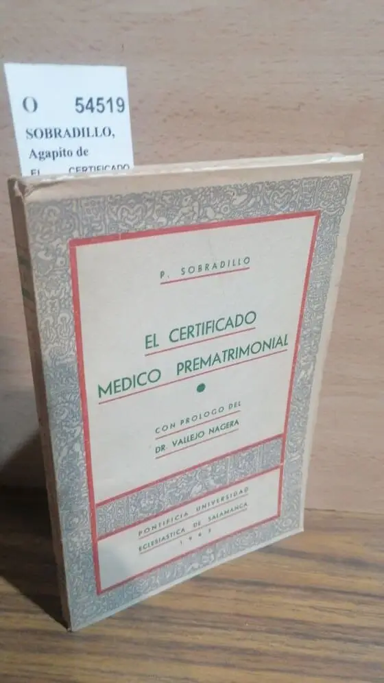 EL CERTIFICADO MEDICO PREMATRIMONIAL