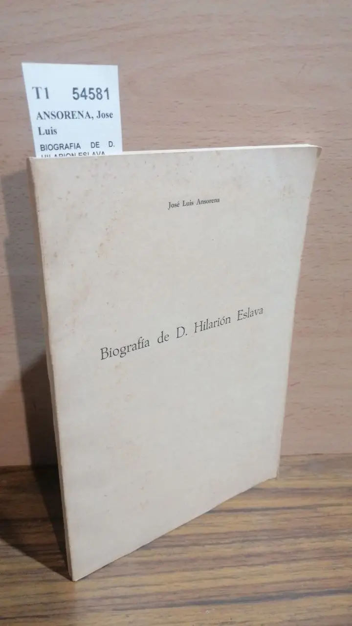 BIOGRAFIA DE D. HILARION ESLAVA
