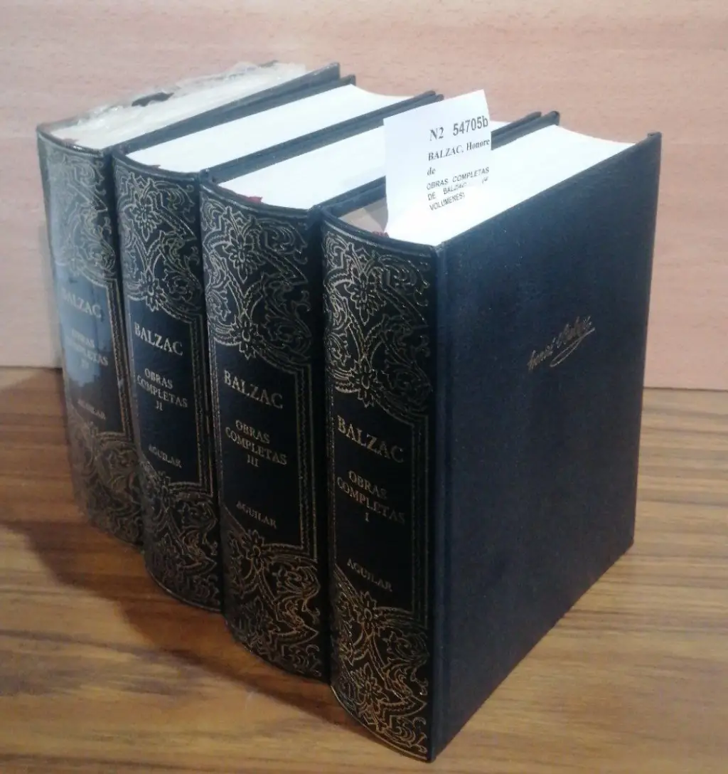 OBRAS COMPLETAS DE BALZAC  (4 VOLUMENES)