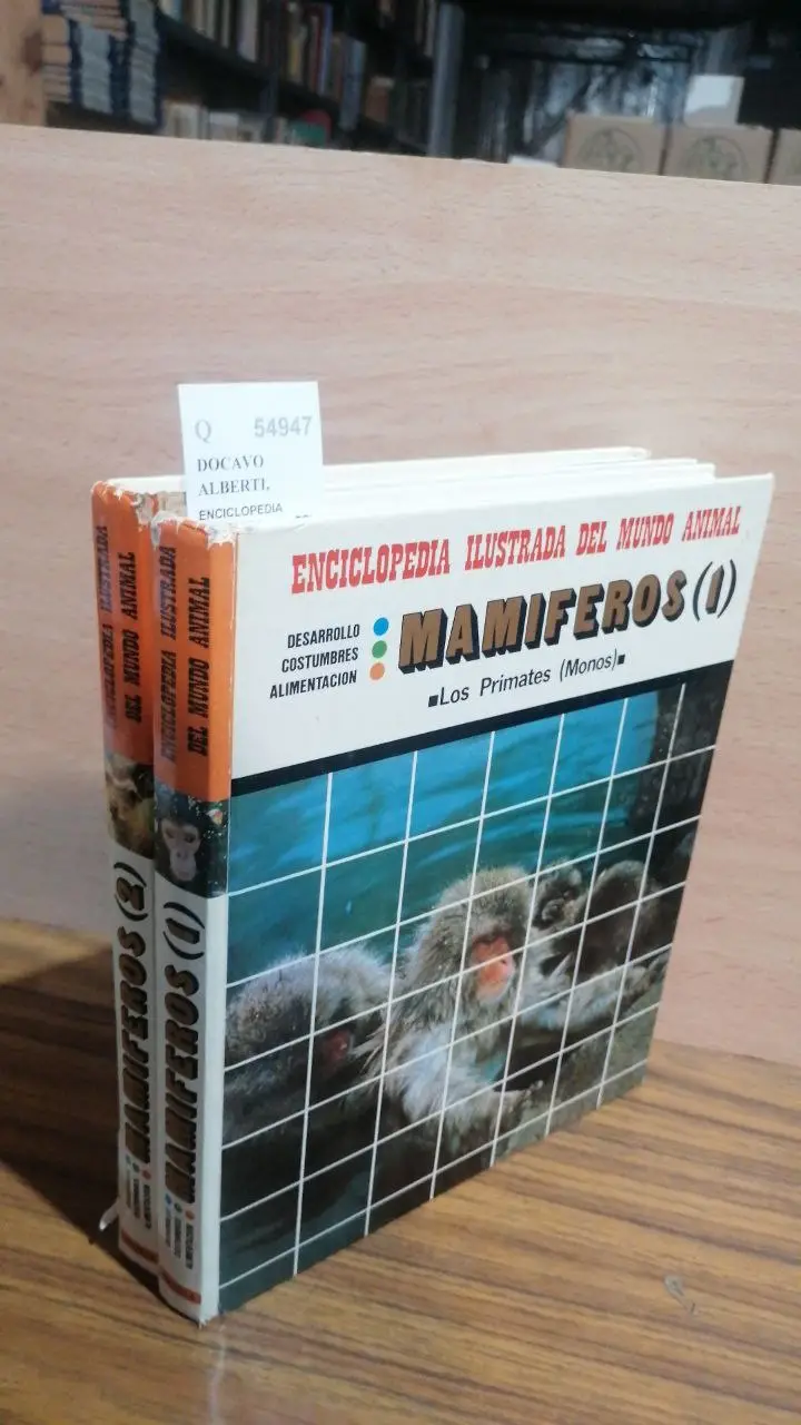 ENCICLOPEDIA ILUSTRADA DEL MUNDO ANIMAL. MAMIFEROS (2 VOLUMENES)