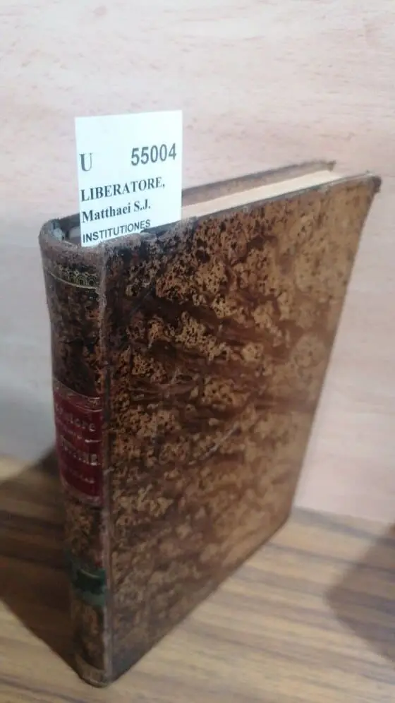 INSTITUTIONES ETHICAE ET IURIS NATURAE
