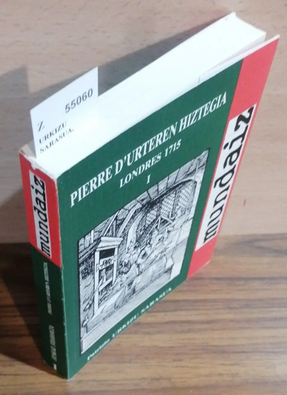 PIERRE D´URTEREN HIZTEGIA. LONDRES 1715