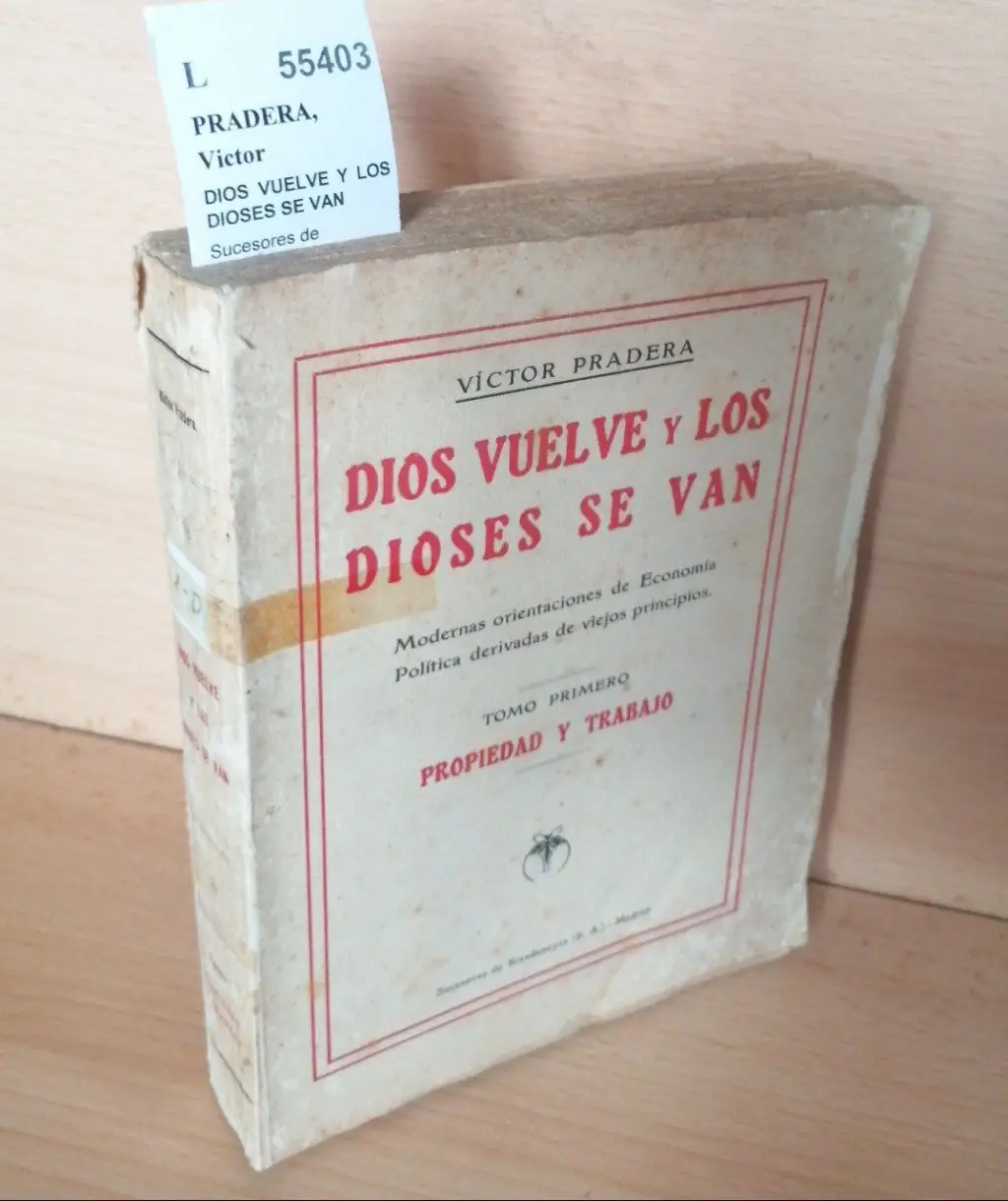 DIOS VUELVE Y LOS DIOSES SE VAN
