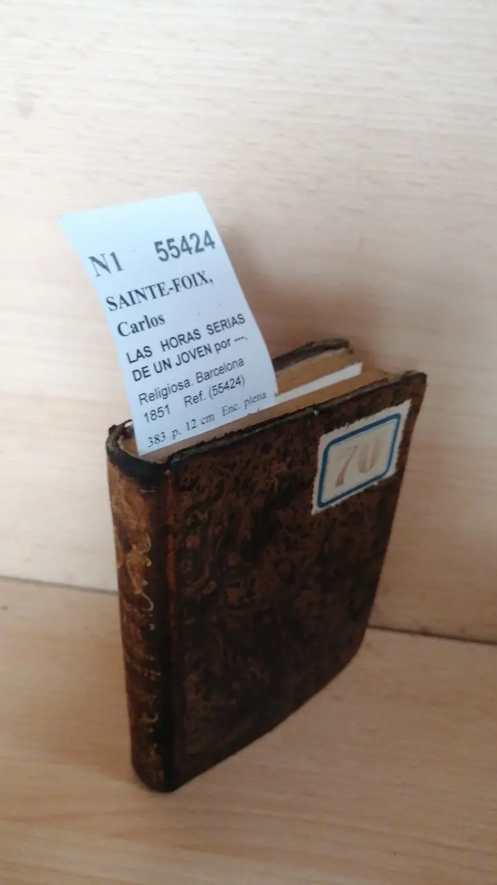 LAS HORAS SERIAS DE UN JOVEN por —.