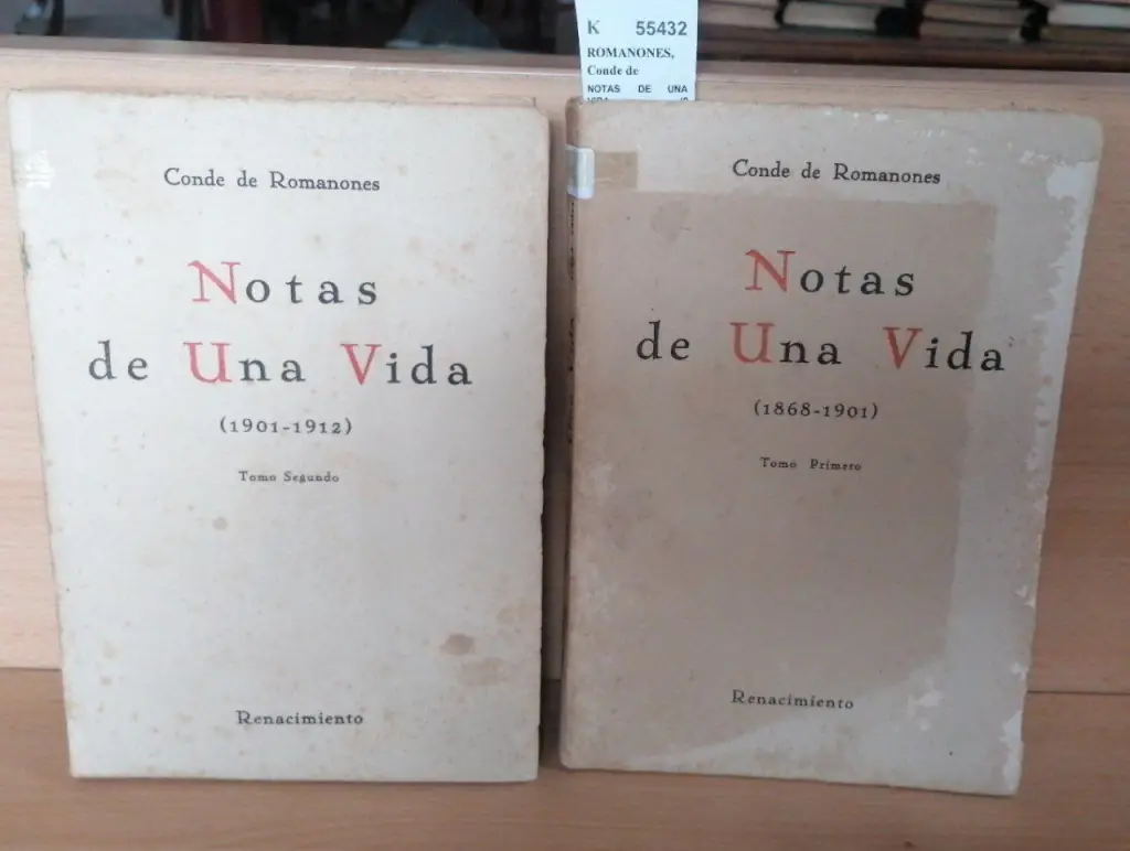 NOTAS DE UNA VIDA . (2 VOLUMENES)