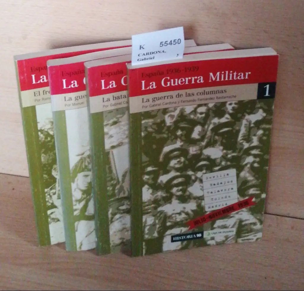 LA GUERRA MILITAR. España 1936-1939 (4 VOLUMENES)