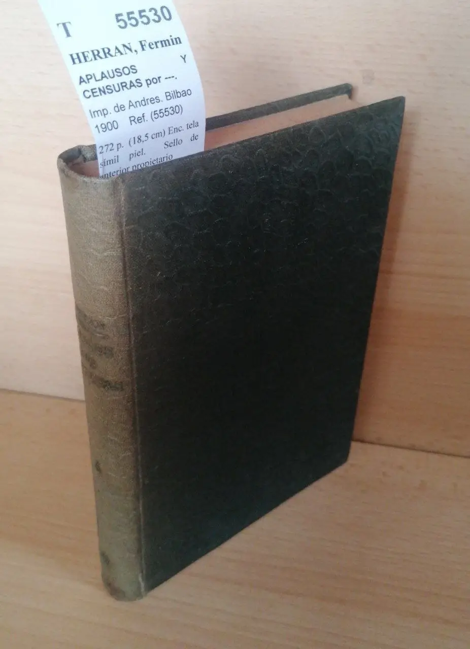 APLAUSOS Y CENSURAS por —.