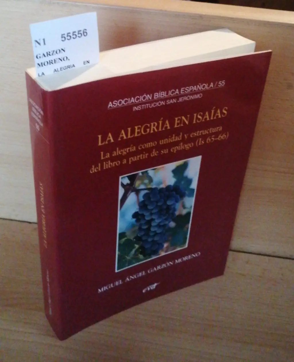 LA ALEGRIA EN ISAIAS. La alegria como unidad y estructura del libro a partir de su epilogo (Is 65-66).