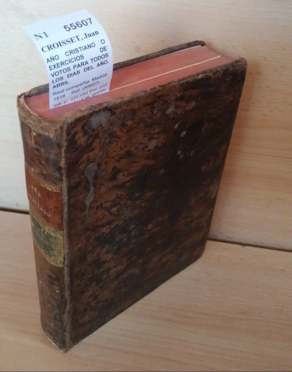 AÑO CRISTIANO O EXERCICIOS DE VOTOS PARA TODOS LOS DIAS DEL AÑO. ABRIL