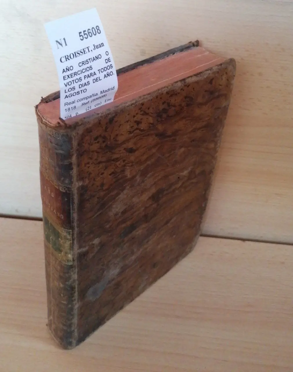 AÑO CRISTIANO O EXERCICIOS DE VOTOS PARA TODOS LOS DIAS DEL AÑO. AGOSTO