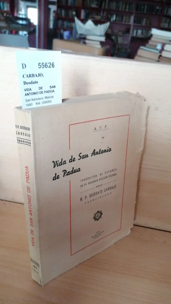 VIDA DE SAN ANTONIO DE PADUA.
