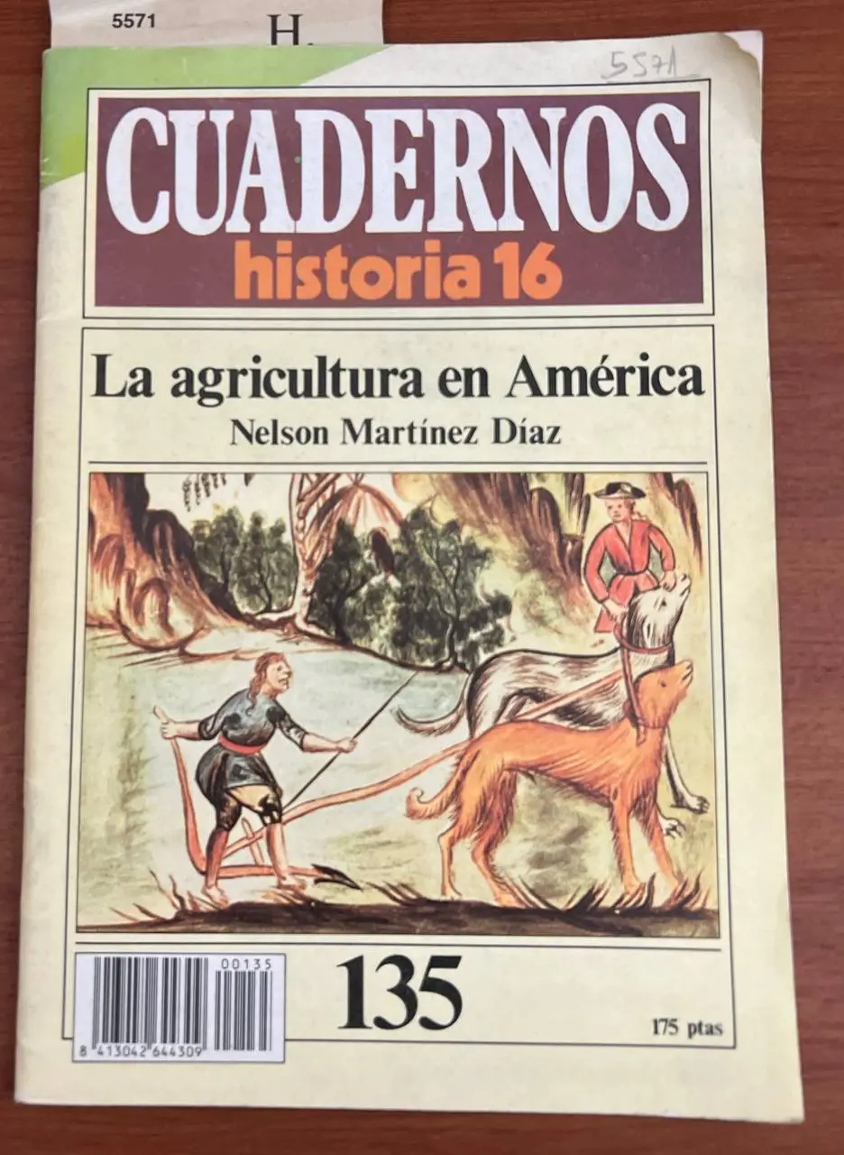 La agricultura en América.