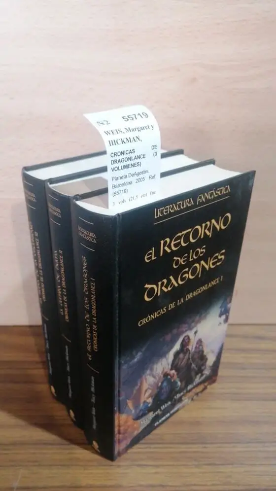 CRONICAS DE DRAGONLANCE (3 VOLUMENES)