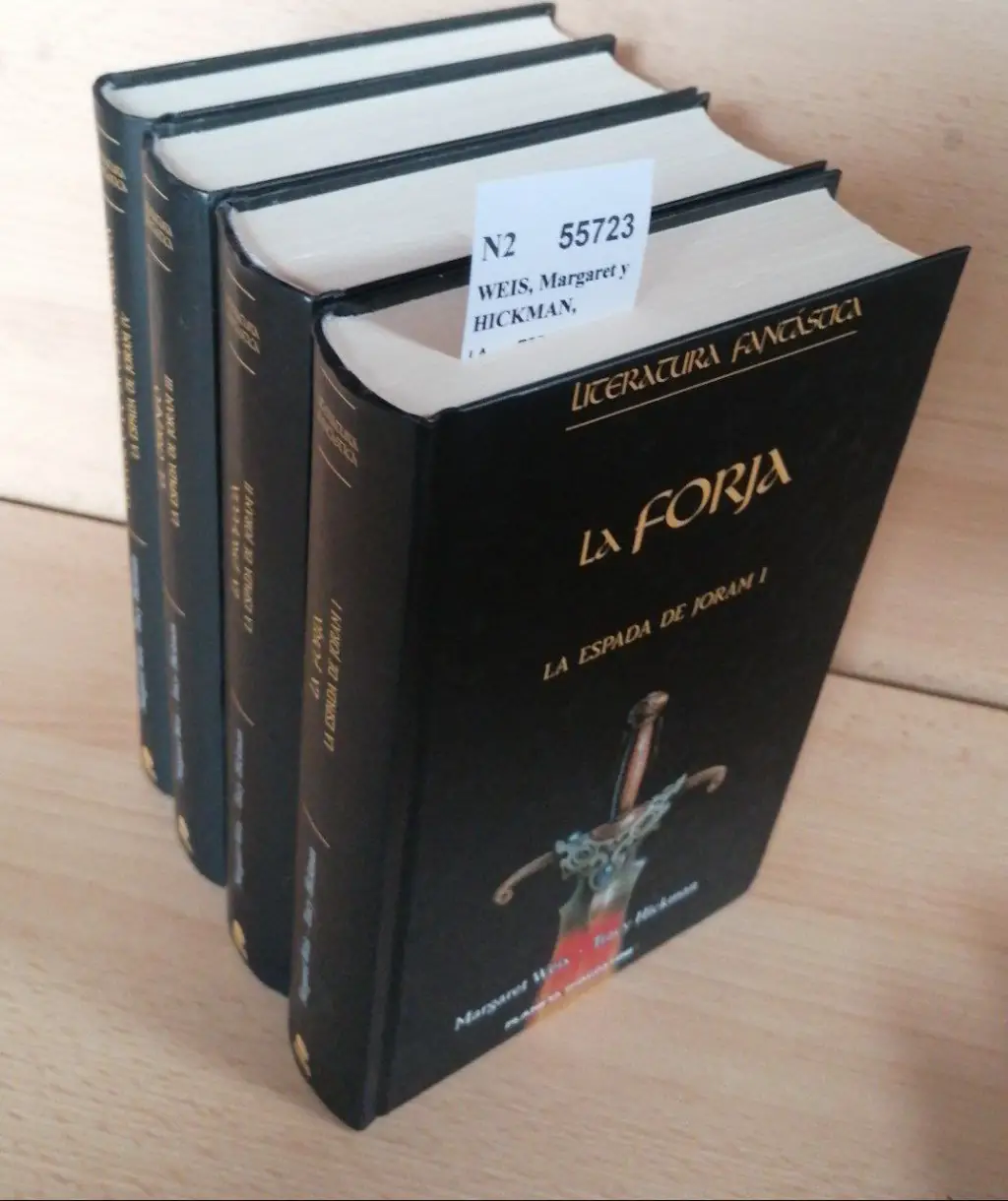 LA ESPADA DE JORAM (4 VOLUMENES)