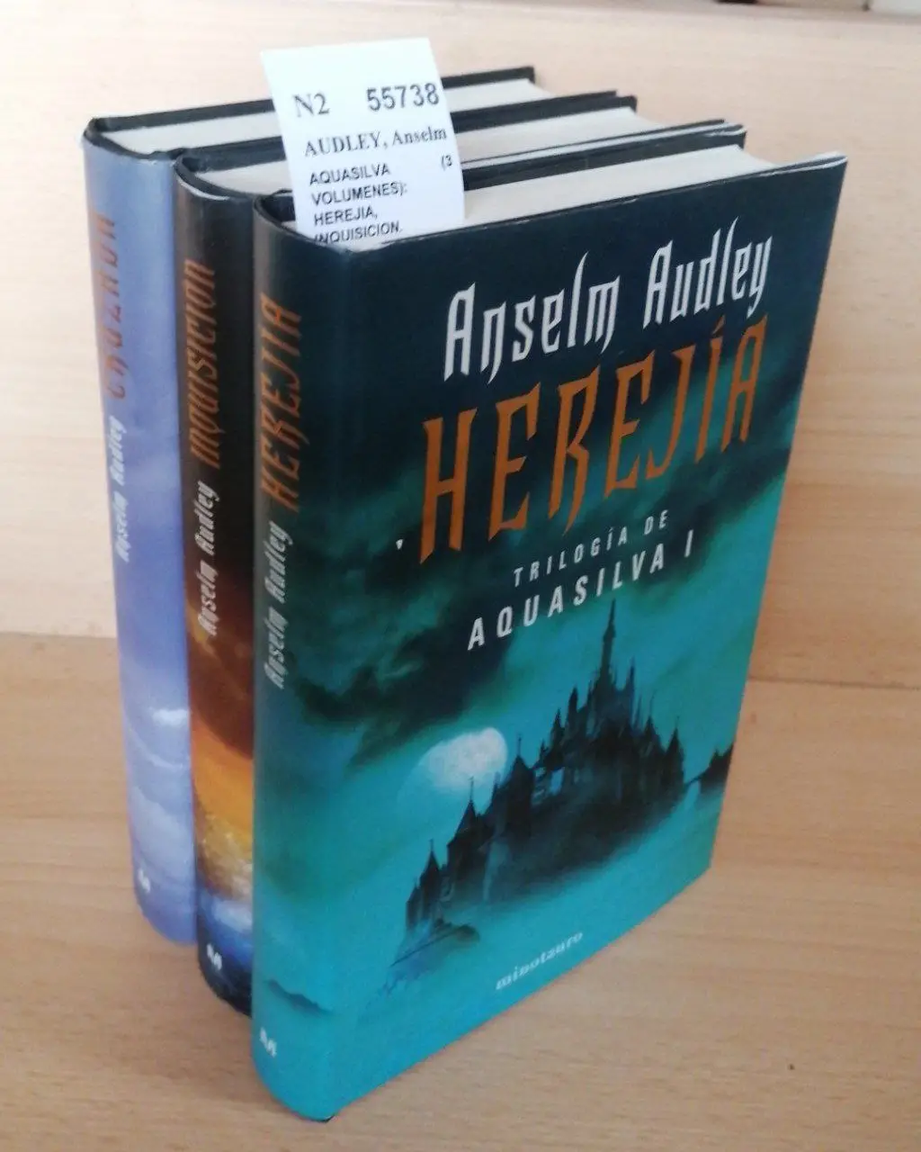 AQUASILVA (3 VOLUMENES): HEREJIA, INQUISICION, CRUZADA.