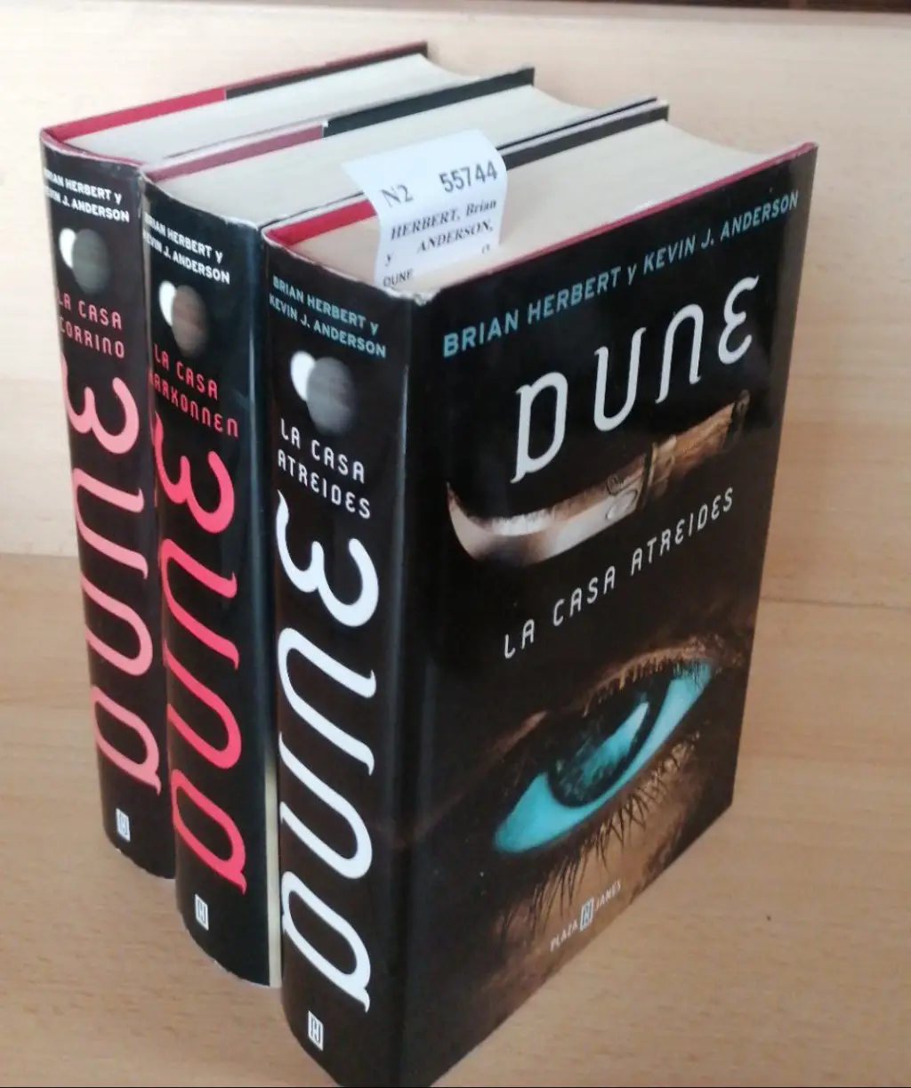 DUNE (3 VOLUMENES): LA CASA ATREIDES. LA CASA HARKONNEN. LA CASA CORRINO
