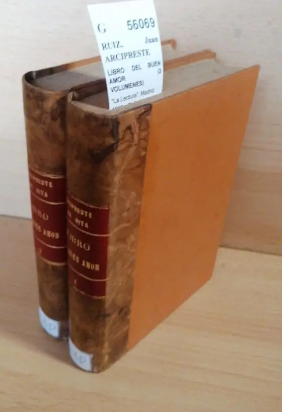 LIBRO DEL BUEN AMOR (2 VOLUMENES)