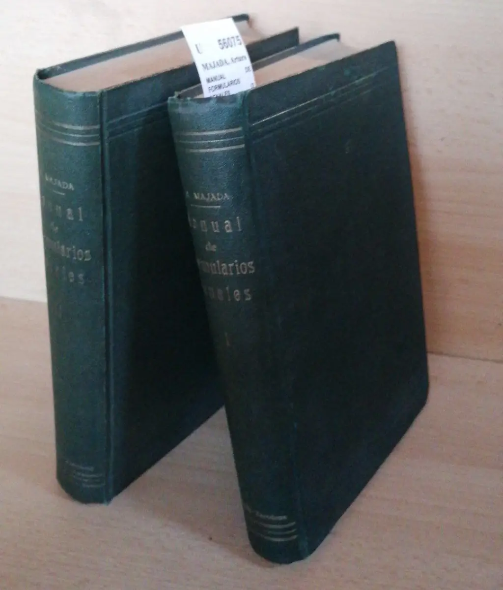 MANUAL DE FORMULARIOS PENALES (2 VOLUMENES)