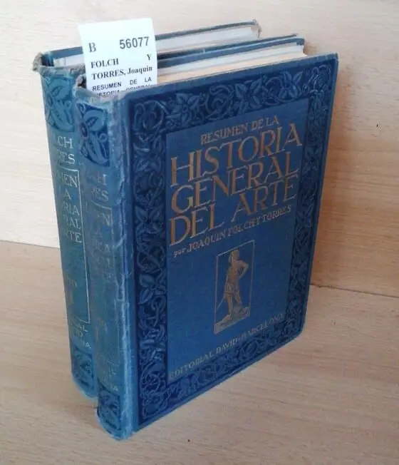 RESUMEN DE LA HISTORIA GENERAL DEL ARTE (2 VOLUMENES)