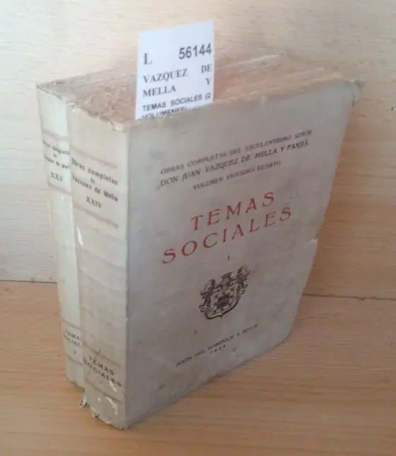 TEMAS SOCIALES (2 VOLUMENES)