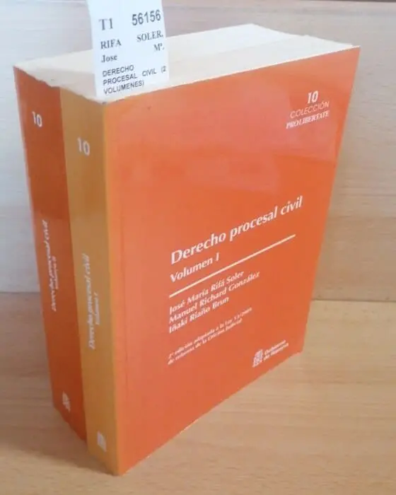 DERECHO PROCESAL CIVIL (2 VOLUMENES)