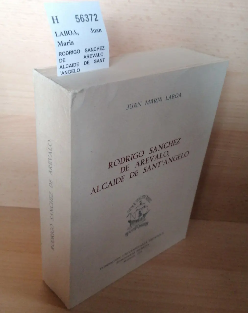 RODRIGO SANCHEZ DE AREVALO, ALCAIDE DE SANT´ANGELO