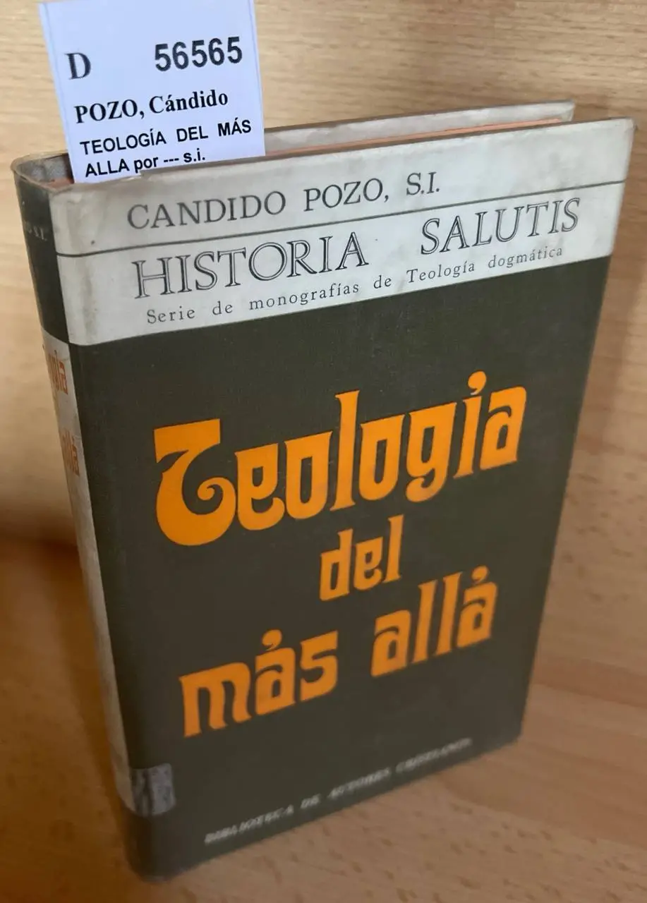 TEOLOGÍA DEL MÁS ALLA por — s.i.