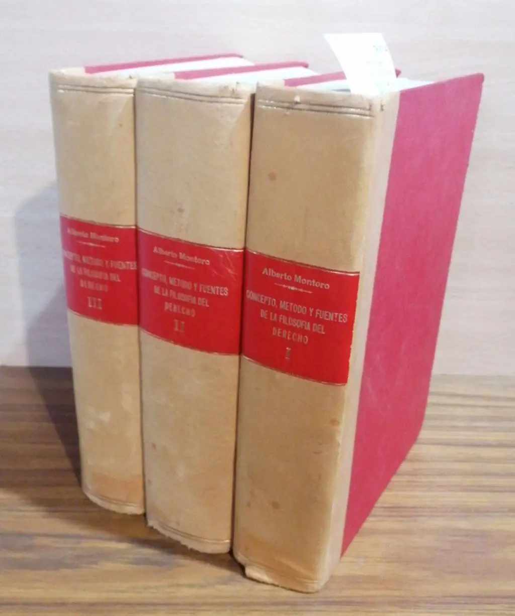 CONCEPTO, METODO Y FUENTES DE LA FILOSOFIA DEL DERECHO (3 VOLUMENES)