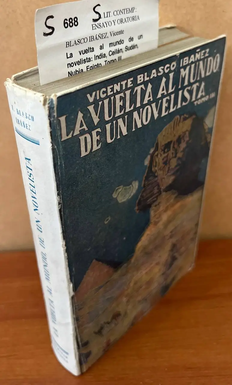 La vuelta al mundo de un novelista: India, Ceilán, Sudán, Nubia, Egipto. Tomo III
