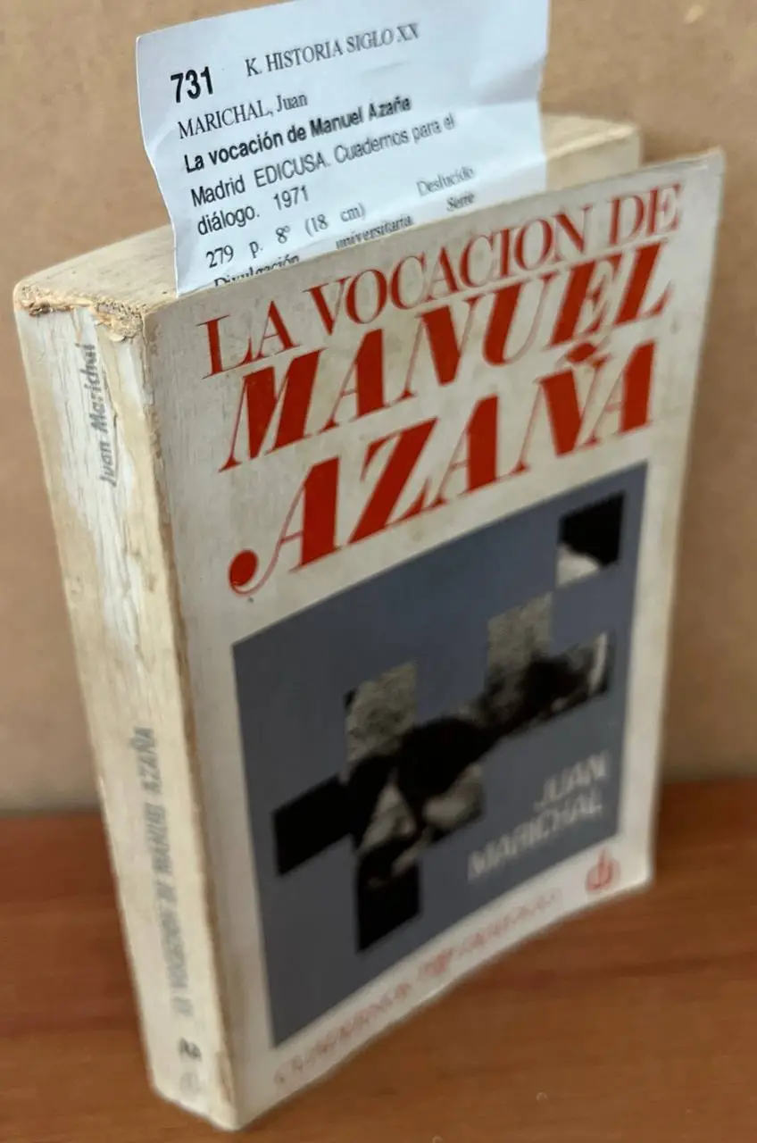 La vocación de Manuel Azaña