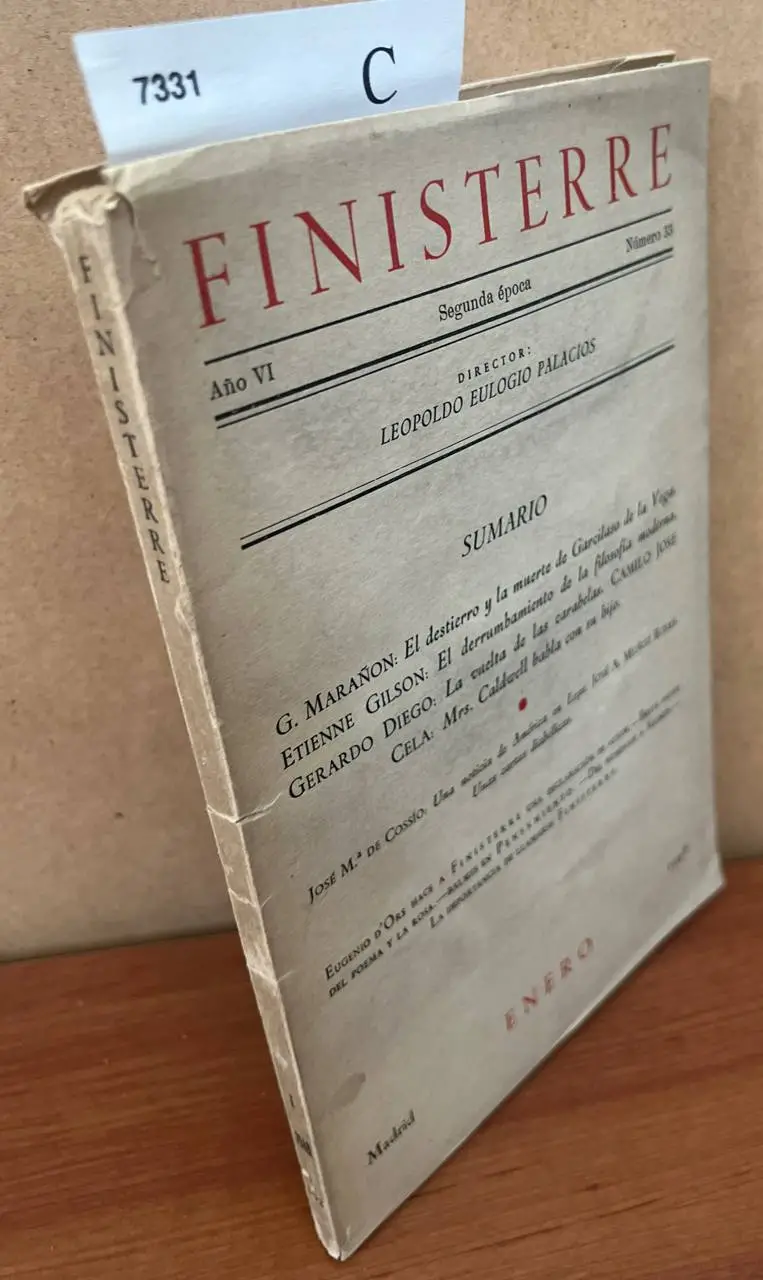 FINISTERRE Núm, 33. Enero 1948.