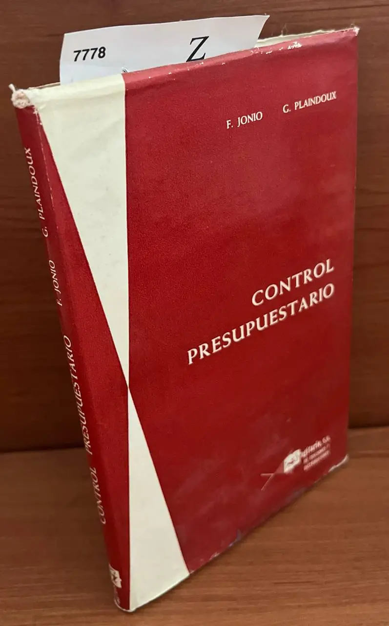 Control presupuestario.