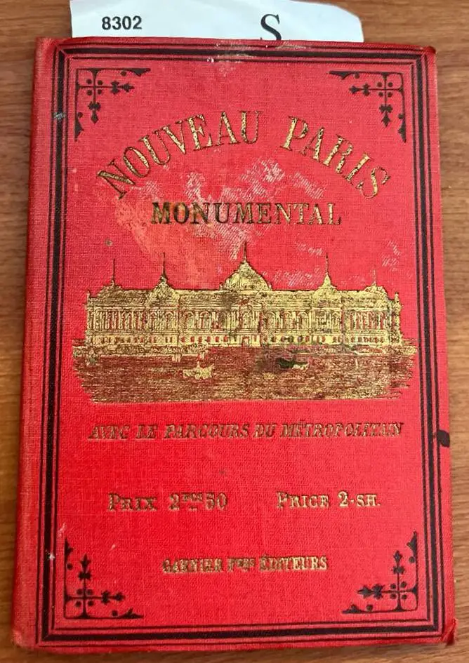 Nouveau Paris Monumental. Avec le parcours du métropilitan.