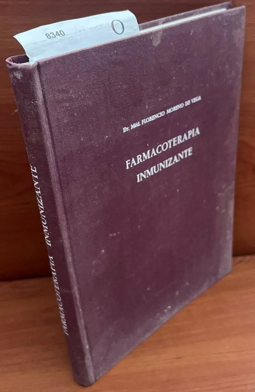 Farmacoterapia inmunizante.