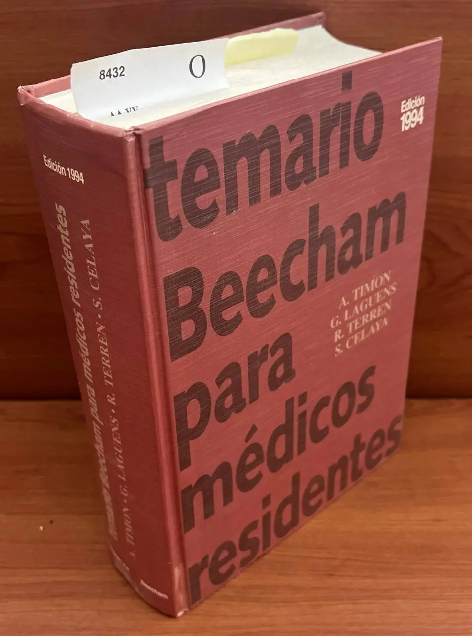 Temario Beecham para médicos residentes. Edición 1984.