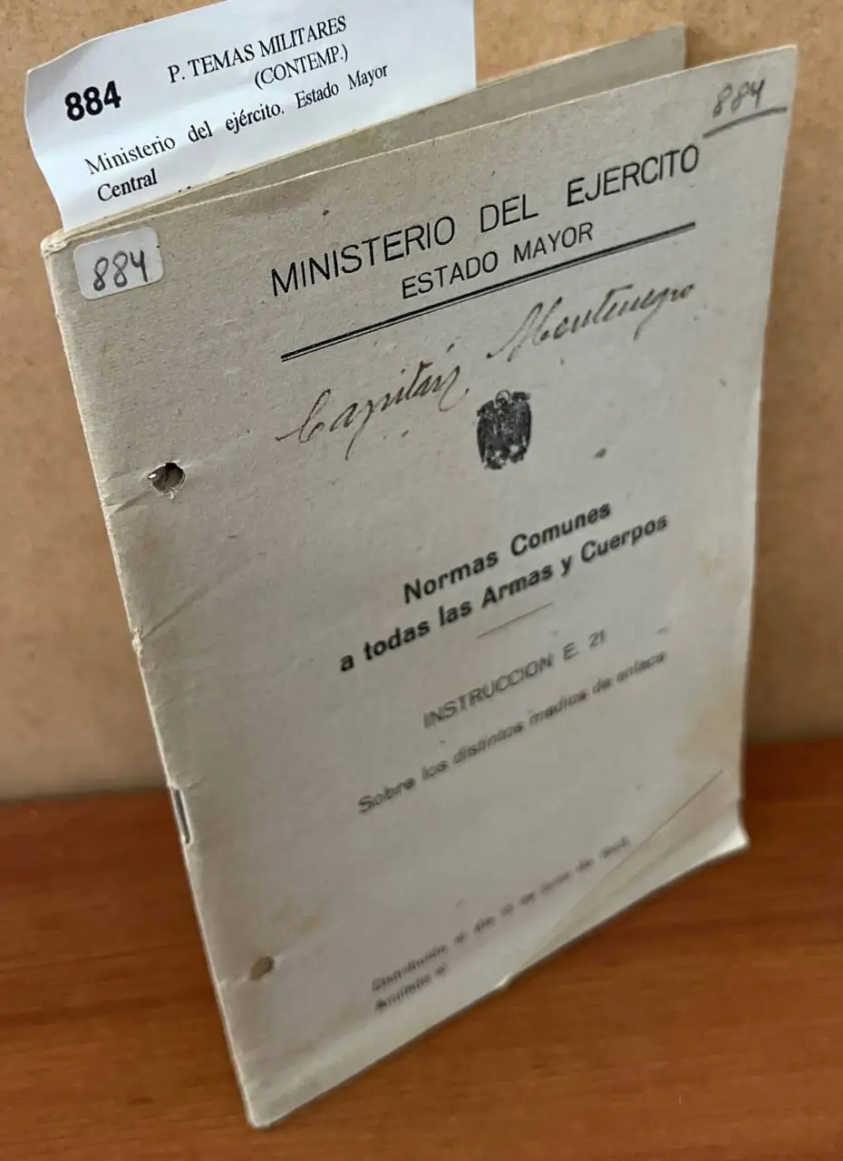 Instrucción E 21 sobre los distintos medios de enlace.