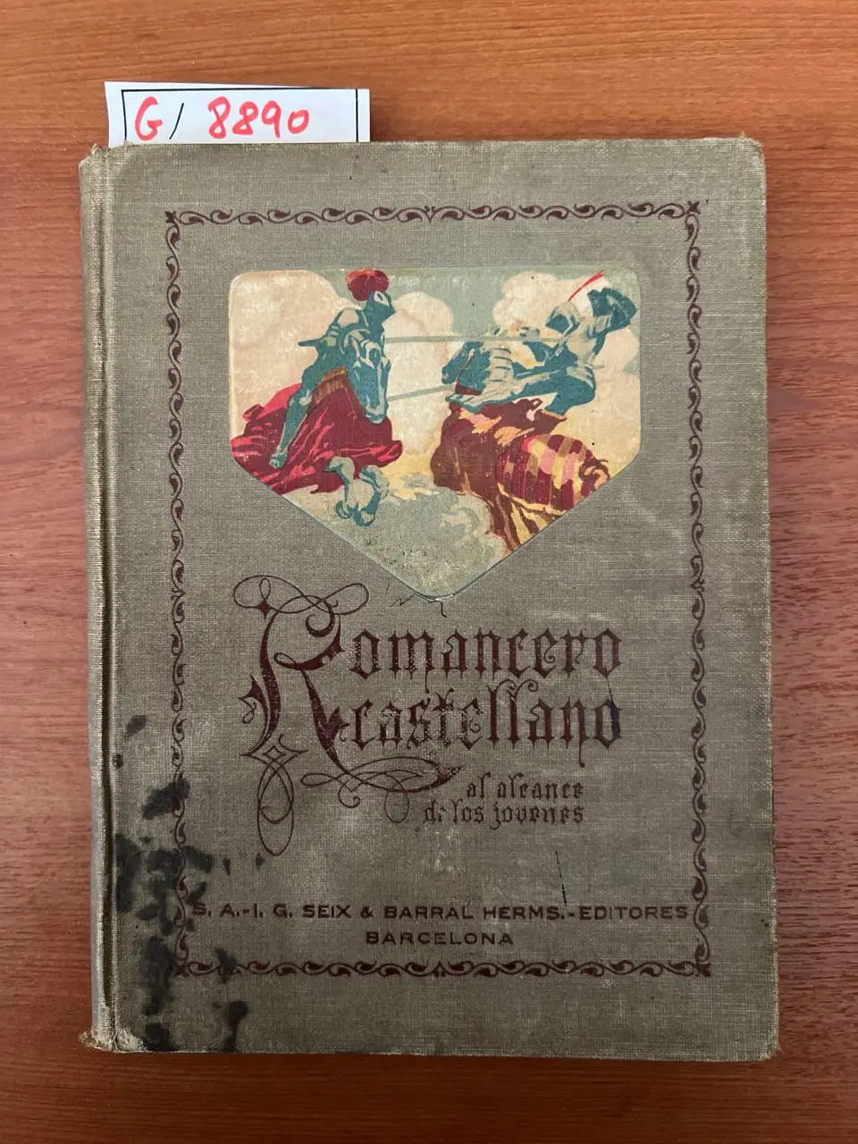 Romancero castellano al alcance de los jóvenes. Colección de romances escogidos y arreglados por D. —.