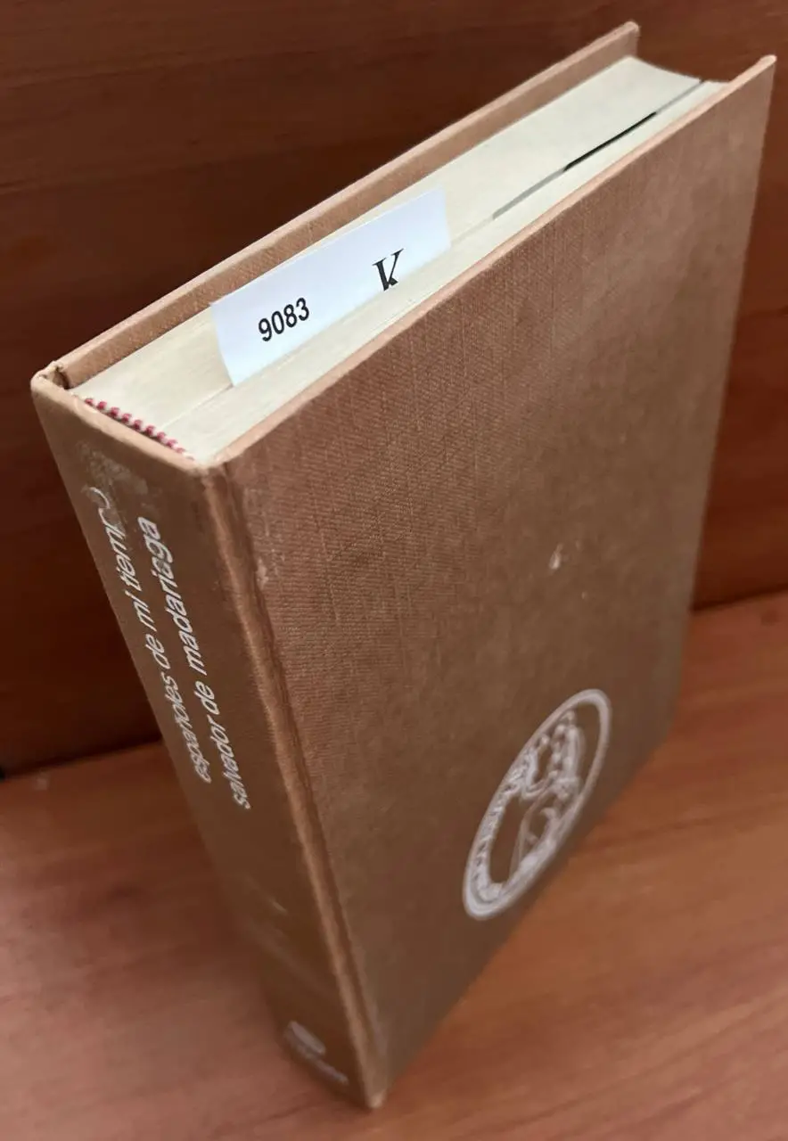 Españoles de mi tiempo / Salvador de Madariaga