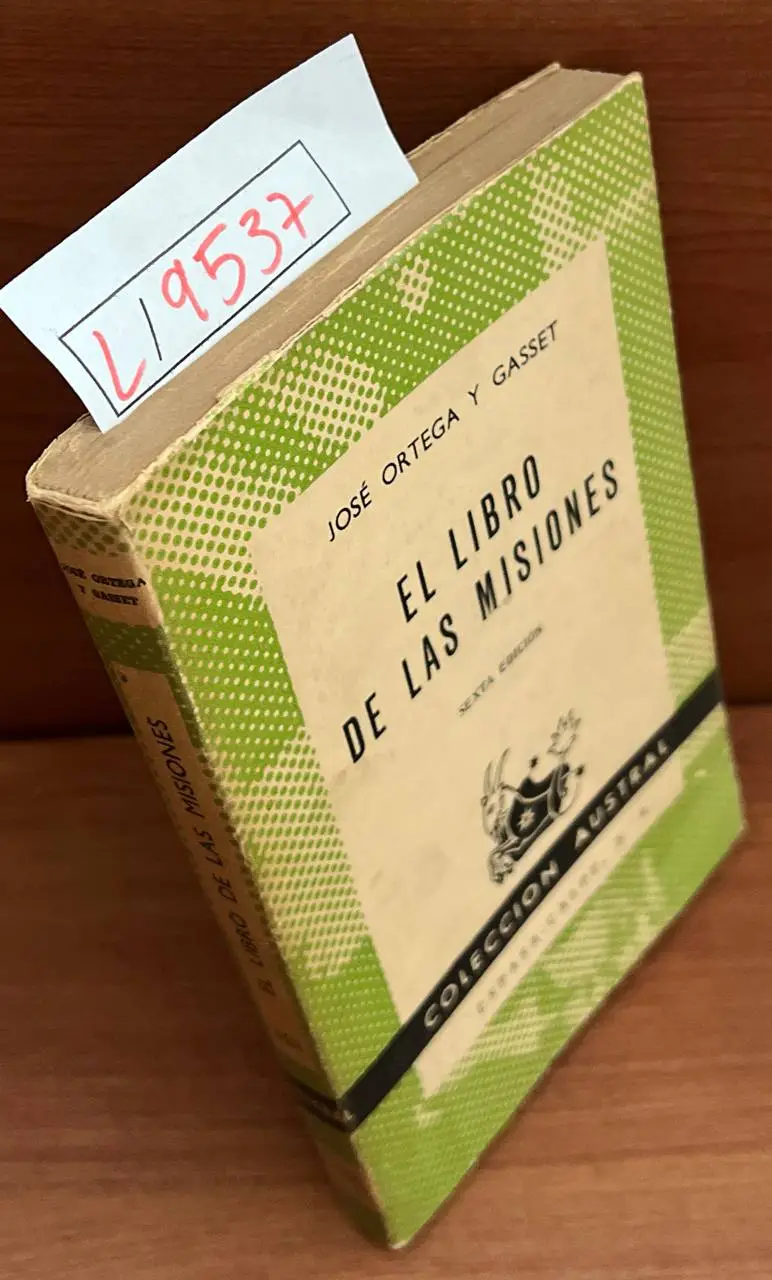 El libro de las misiones.